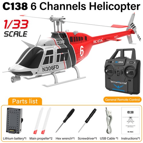 Era c138 bell 206 rc - bell-206,