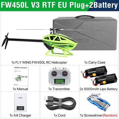 Fly wing fw450l 10ch gps - 10ch, 3d