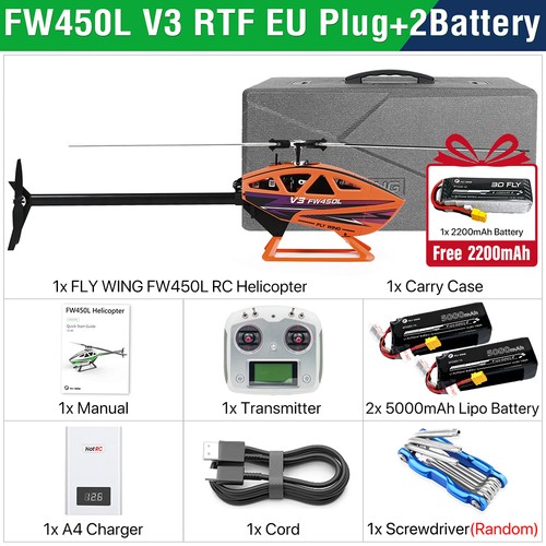 Fly wing fw450l - fly, 3d